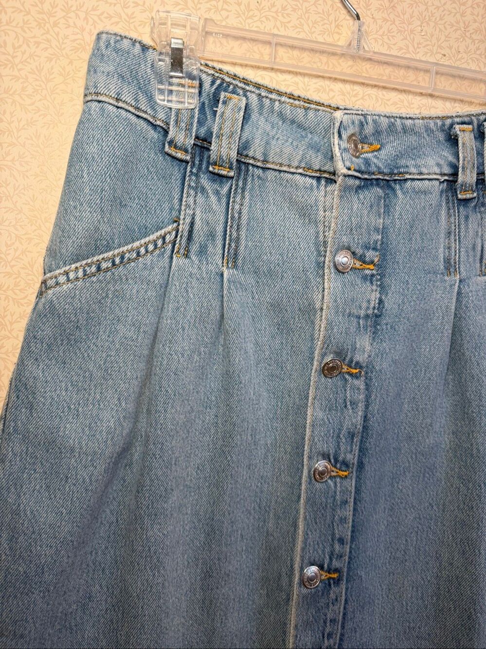 We The Free denim midi skirt - Picture 2 of 8